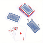57*87 black jack size Casino poker barcode playing card with tuck box for magic trick